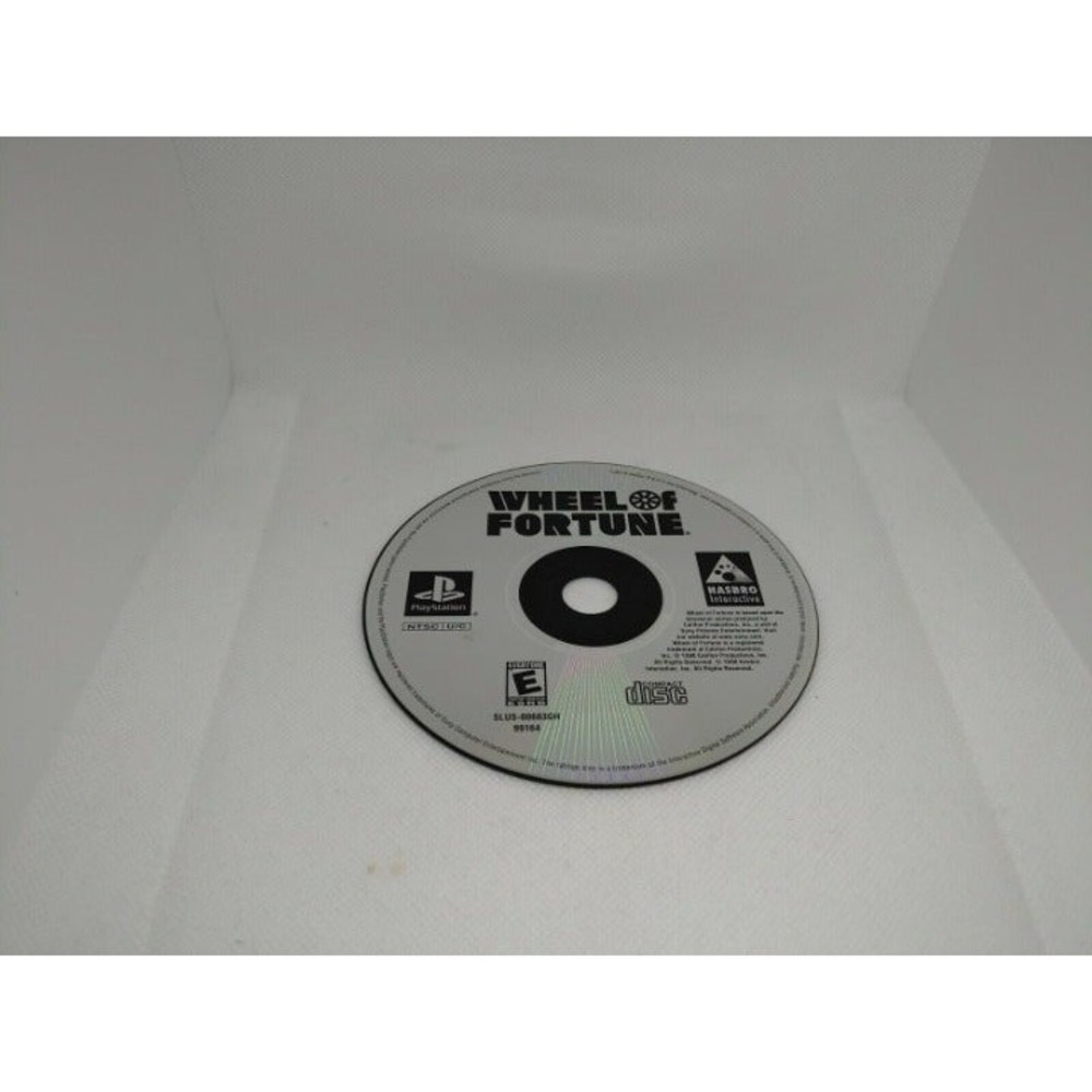 Wheel of Fortune Sony PlayStation 1 1998 CIB DISC ONLY PS1 Video Game Tested